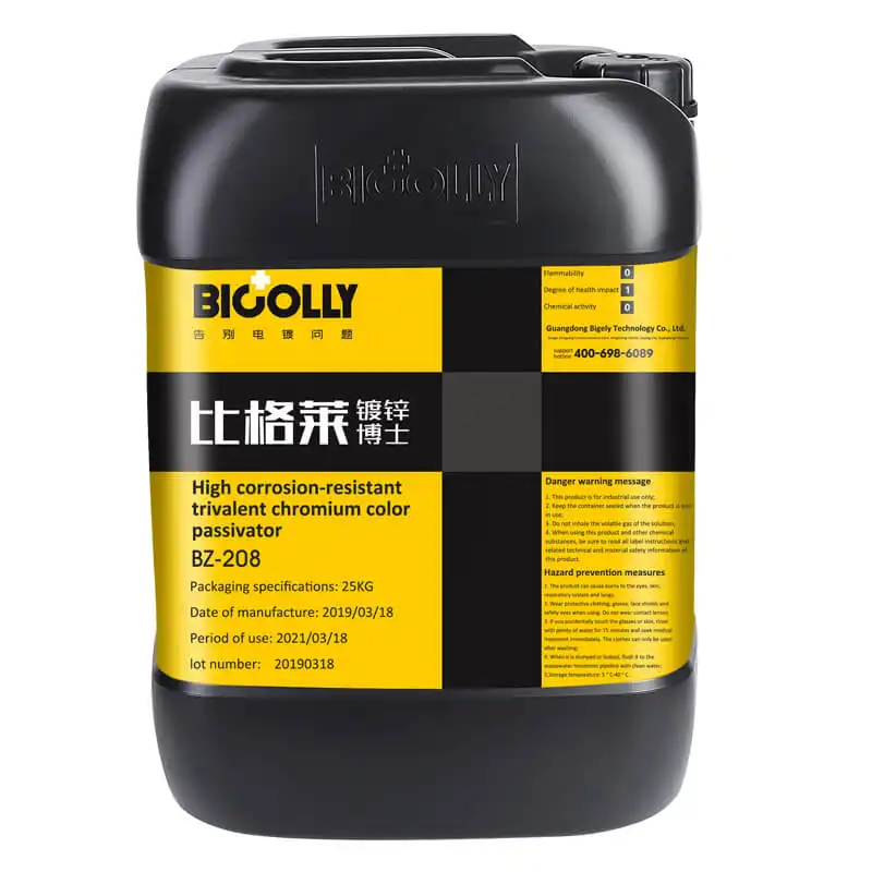 Color galvanizing agent