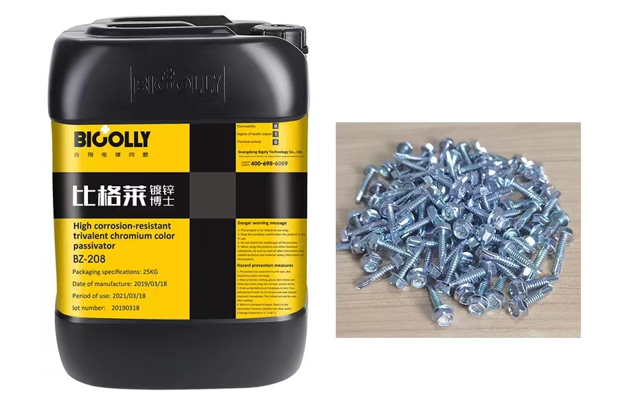 Why is Bigely trivalent chromium color zinc passivator popular among customers?