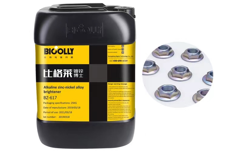 What are the plating advantages of the zinc-nickel alloy plating process?