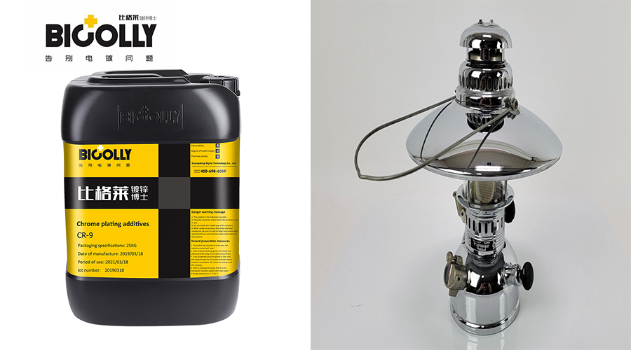 The reason why the coating is gray and flowery when produced with decorative chrome plating additives