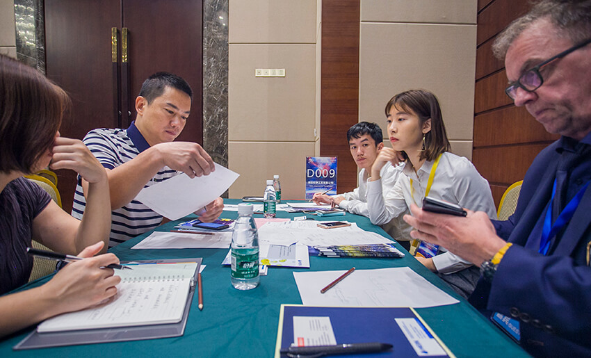 German engineers visited Bigely Company for guidance