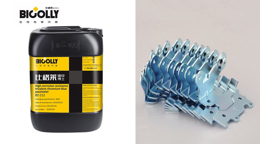Why are galvanized trivalent chromium passivators popular?