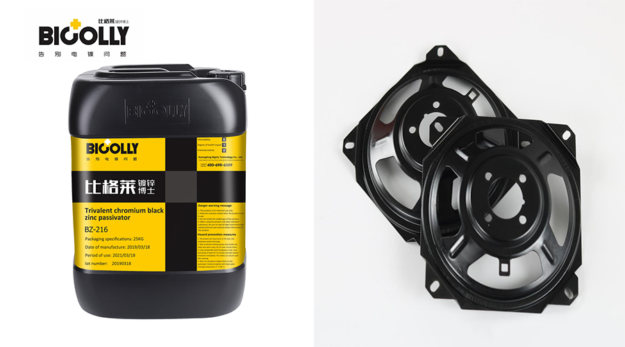 In the production process of using zinc plating trivalent black passivator, what effect does each process condition have on the coating?