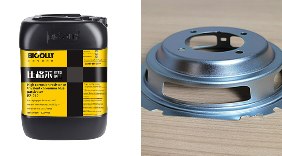 When using trivalent chromium blue-white passivation solution, why is the film layer not bright?